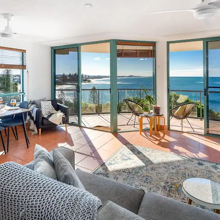 Ocean Front Views With Rooftop Terrace Caloundra Exterior photo